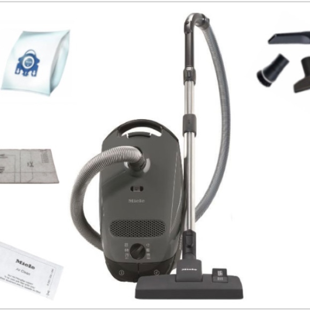 Miele vacuum with head peices abs vacuum bags